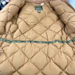 Eddie Bauer Womens Goose Down Parka 2X Camel Brown Hooded Outdoor Cozy Winter Photo 8