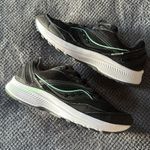 Saucony  Cohesion 15 Black Green Women’s Running Shoes Size 8.5 Athletic Versarun Photo 2