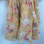 Abercrombie & Fitch  Mini Dress Floral Baby Doll Cinch Front Puff Sleeve small Photo 9