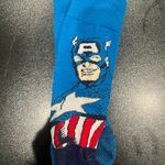Marvel Bundle of 5 High Socks  One Size Fits Most Captain America Avengers Photo 2