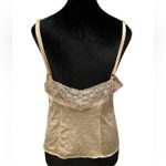 Sears Vintage 60s Champagne Gold Fitted Floral Lace Lingerie Intimates Tank Top Size undefined Photo 4