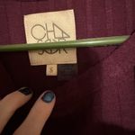 Chaser  NWT burgundy tshirt dress ribbed Photo 2