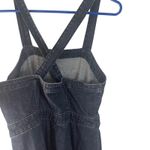 Universal Threads Universal Thread Women's Size 2 XS Blue Denim Apron Mini Sleeveless Dress Photo 4