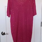 VERO MODA NWT  Knitted Leilani Half Sleeve Sequin Dress Photo 2