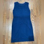 Abbeline  Navy Textured Mini Dress Photo 8
