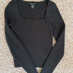 Sincerely Jules Black basic square neck top  Photo 0