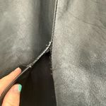 Vintage West Bay Women’s 8 Black Leather Skirt 80s 90s Photo 2