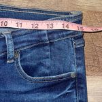 KanCan Womens Mid Rise Raw Cut Off Hem Distressed‎ Skinny Ankle Jeans Blue Sz 29 Photo 5