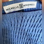 Michelle McDowell Mini Dress Square Neck Puff Photo 6