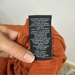 7 For All Mankind Burnt Orange Tiered Maxi Dress Womens S Boho Romantic Prairie Photo 10