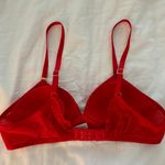 Aerie Red Lace Bra Photo 1
