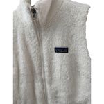 Patagonia  Los Gatos Fleece Zip Front Vest Birch White Size Small Photo 5