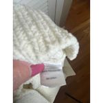 J. Jill Chenille Cable Knit Sweater Cream Crewneck Long Sleeve Casual Pullover S Photo 4