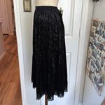 Kobi Halperin velvet lace trim whimsigoth skirt Black Size XL Photo 11