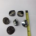 Trifari Lot Of 3 Signed Clip-on Clip On Costume Earrings , Chico’s, Avon SP Photo 3