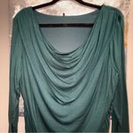 Maurice's Maurice’s Elegant Teal Drape Neck Women's Top Photo 1