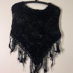 Guess  Women’s Black Fringed Sweater Photo 3