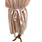 Lane Bryant  Waterfall Chiffon Tie Waist Vest Pink Size 26/28 Boho Summer Flowy Photo 5