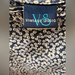 Studio Blue VTG Vintage Floral Print Casual Above Knee Skirt With Ruffle At Hem Photo 5