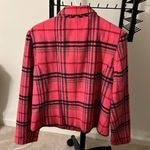 Requirements pink plaid jacket wool blend size 14 Photo 4