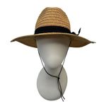 Torrid  Natural Straw Panama Hat Wide Brim Ribbon Detail Summer Travel Vacation Photo 1