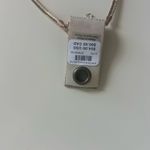 Anthropologie  Gold Crystal Ribbed Snake Chain Collar Necklace Jewelry Accessory  Photo 4