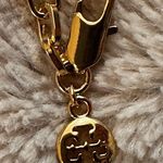 Tory Burch NWT  Double sided Padlock chunky gold necklace with Dustbag Photo 10