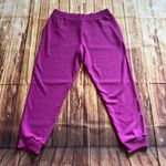 Victoria's Secret Victoria’s Secret Women’s Fleece Mid Rise Pink Jogger Side Pockets Size Large Photo 10
