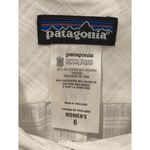 Patagonia Antique White Buttons Down Pockets Shorts Sleeve Shirt Photo 1