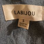 Labijou rhinestone fringe cropped denim jacket Photo 6