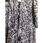 Natalie Martin Silk Blue Floral Midi Dress – Women’s Size XS Photo 3