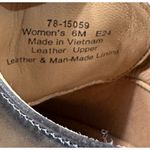 Johnston & Murphy  Women's Mitzi Wedge Derby Pewter Metallic Loafers Size 6 NIB Photo 11