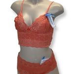 Zuliana Size Large Lace 2 Piece Cheeky Set. Made In Brazil. New With Tags. Photo 0