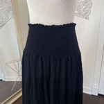 Early 2000's Black Layered Whimsygoth Tiered Midi Maxi Skirt XL Photo 4