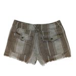Free People  Brown Linen‎ Blend Shorts Women's Size 4 975119105 Photo 1