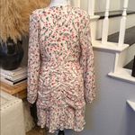 MINKPINK Revolve  Kacey Ruched Long Sleeve Floral Mini Dress Size Medium Photo 6