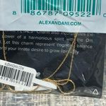 ALEX AND ANI  LOTUS PEACE PETALS Gold Heart Expandable Necklace - NWT Photo 6