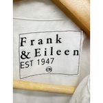 Frank & Eileen  MacKenzie Button Up Shirt in White‎ Linen Coastal Boho One Size Photo 5