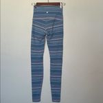 Lululemon Wunder Under Hi-Rise Pant Wave Twist Lilac Caspian Blue Size 4 Luon Photo 3