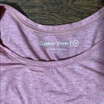Outdoor Voices  Doing Things Heathered Pink Tank Top Photo 2