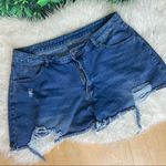 Spring & Summer distressed shorts plus size 2XL Blue Photo 6