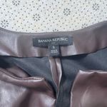 Banana Republic  brown vegan leather jacket Photo 4