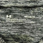 Under Armour  HeatGear 1/4 Zip Lightweight Long Sleeve Athletic Top Gray Size M Photo 1
