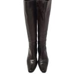 CNC Costume National Womens Tall Knee High Leather Boots Brown Size 36.5 Photo 4
