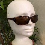 Brown black retro tortoise shell sunglasses futuristic streetwear grunge goth vibe Photo 0