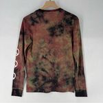 Aeropostale Optimist Peace Symbol Soft Tie Dye Crew Neck Long Sleeve Tee Photo 8