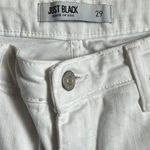 Just Black  White Demin Shorts. Size 29 Photo 1