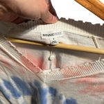 Minnie Rose  Distressed Cotton Cashmere Sweater Photo 1