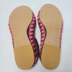 Poppy Free People Crocheted Grandmacore Pinks Browns Ballet Flats Women's 10 Pink Photo 3