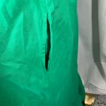 FatFace  Green Vivvie Linen Midi Dress Womens 14R Pockets‎ Bright Clean Girl Photo 6